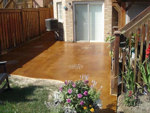 Transform Your Patio With Stained Concrete