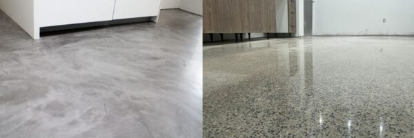 Microcement Floor vs Polished Concrete Floor